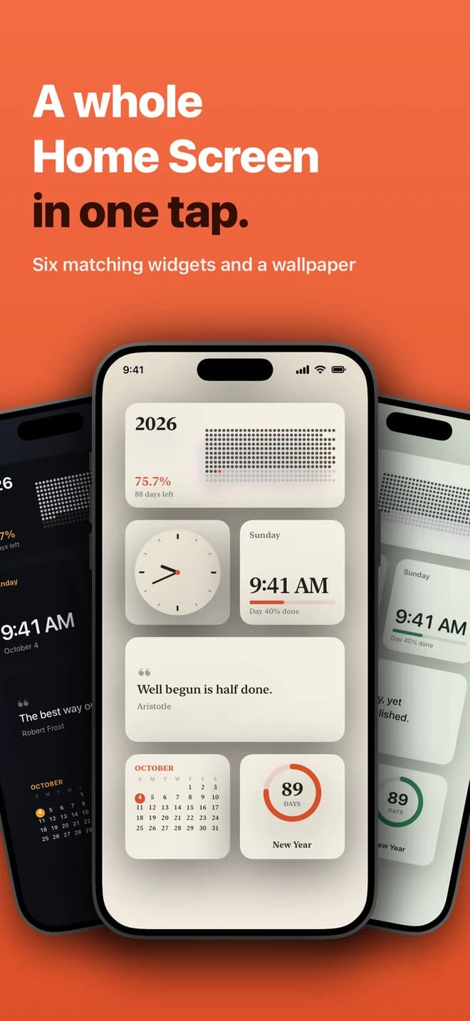 Whole Home Screens in one theme